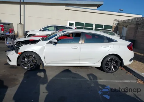 2021 Honda Civic Sport из США, поврежденный, VIN 2HGFC2F84MH511420